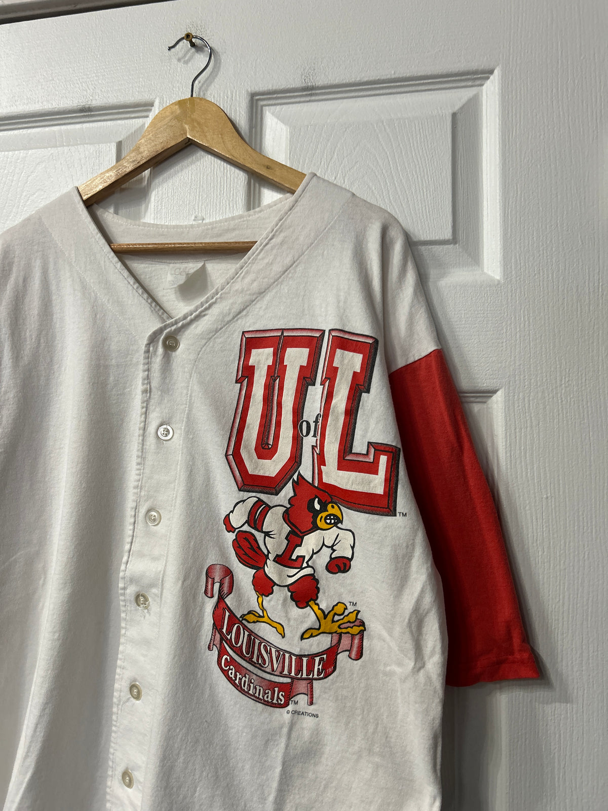 Vintage Louisville Cardinals Baseball Shirt XL