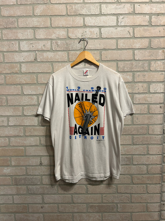 Vintage Detroit Pistons Tee L