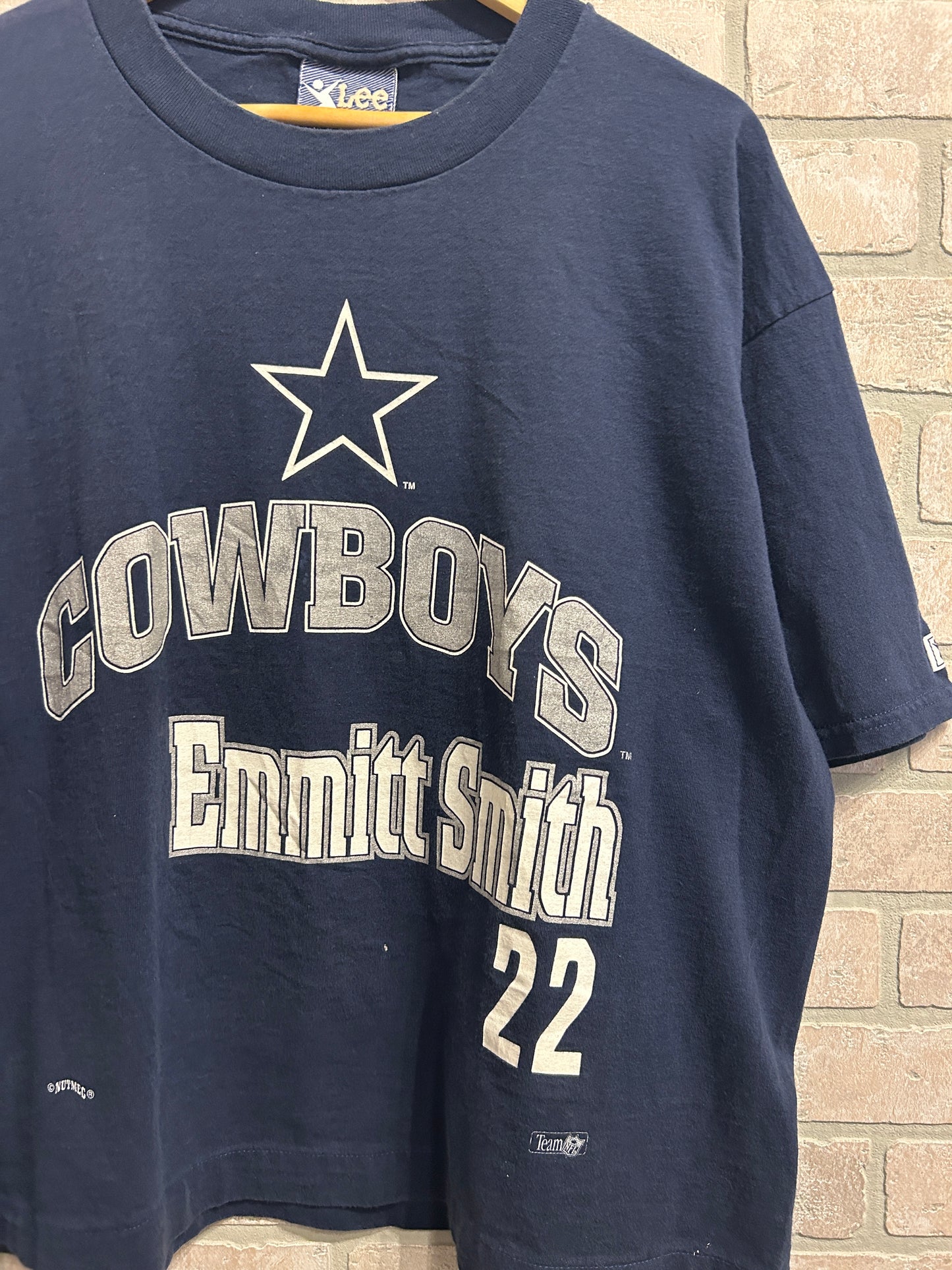 Vintage Emmitt Smith Cowboys Tee L