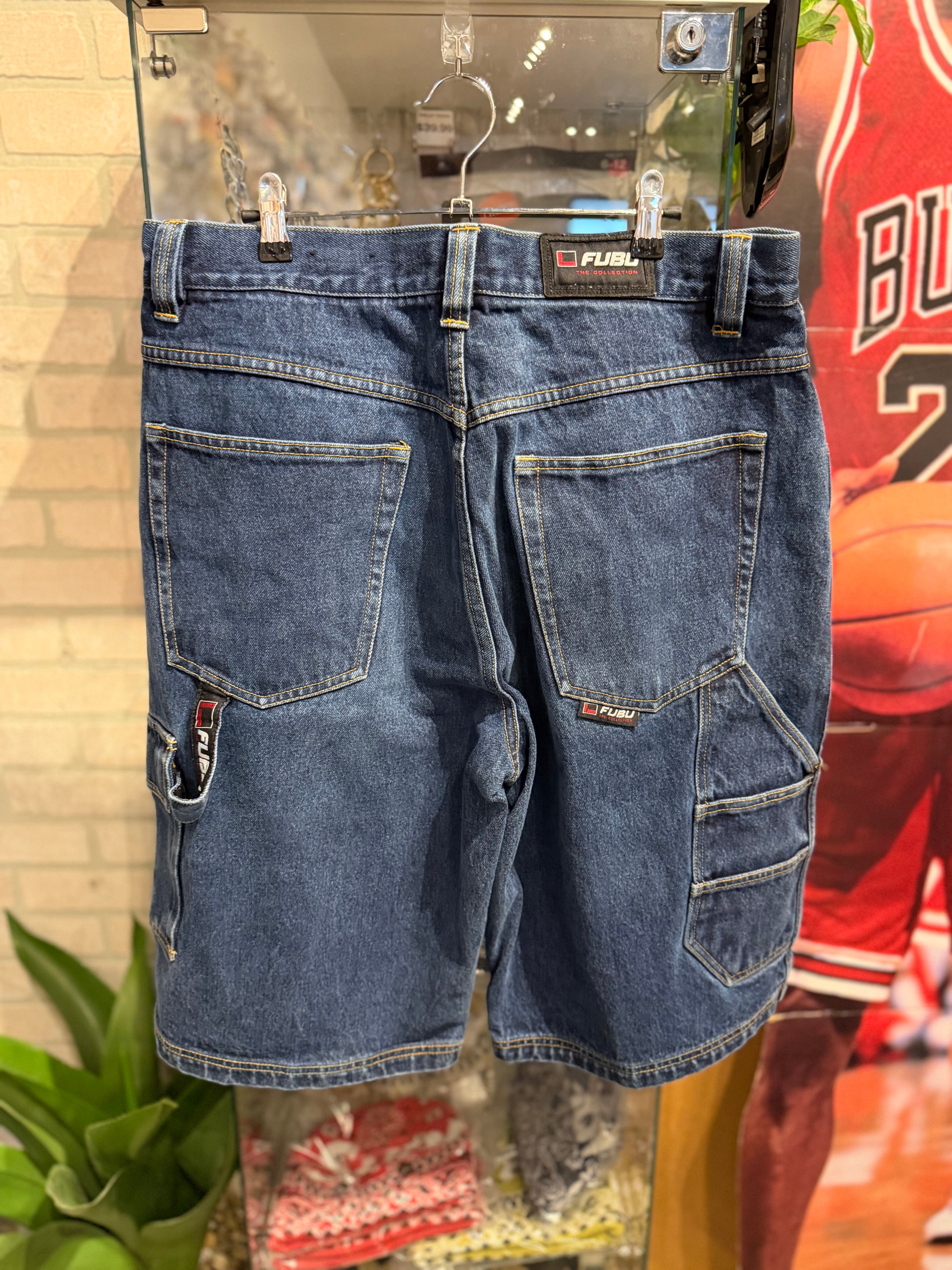 Vintage/y2k Fubu Jean Shorts 36