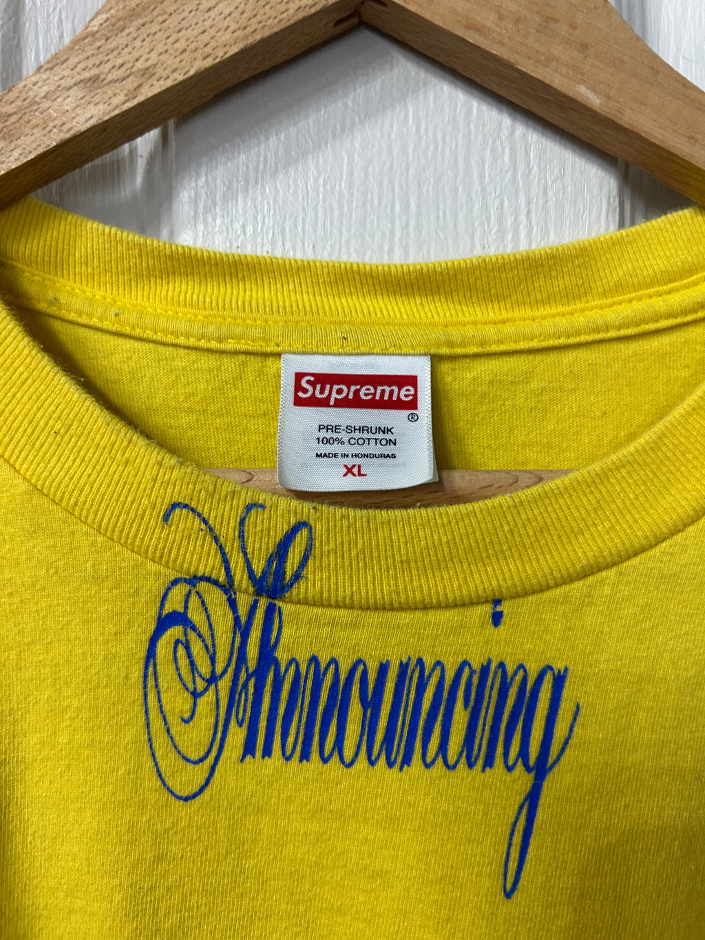 Supreme Tee XL