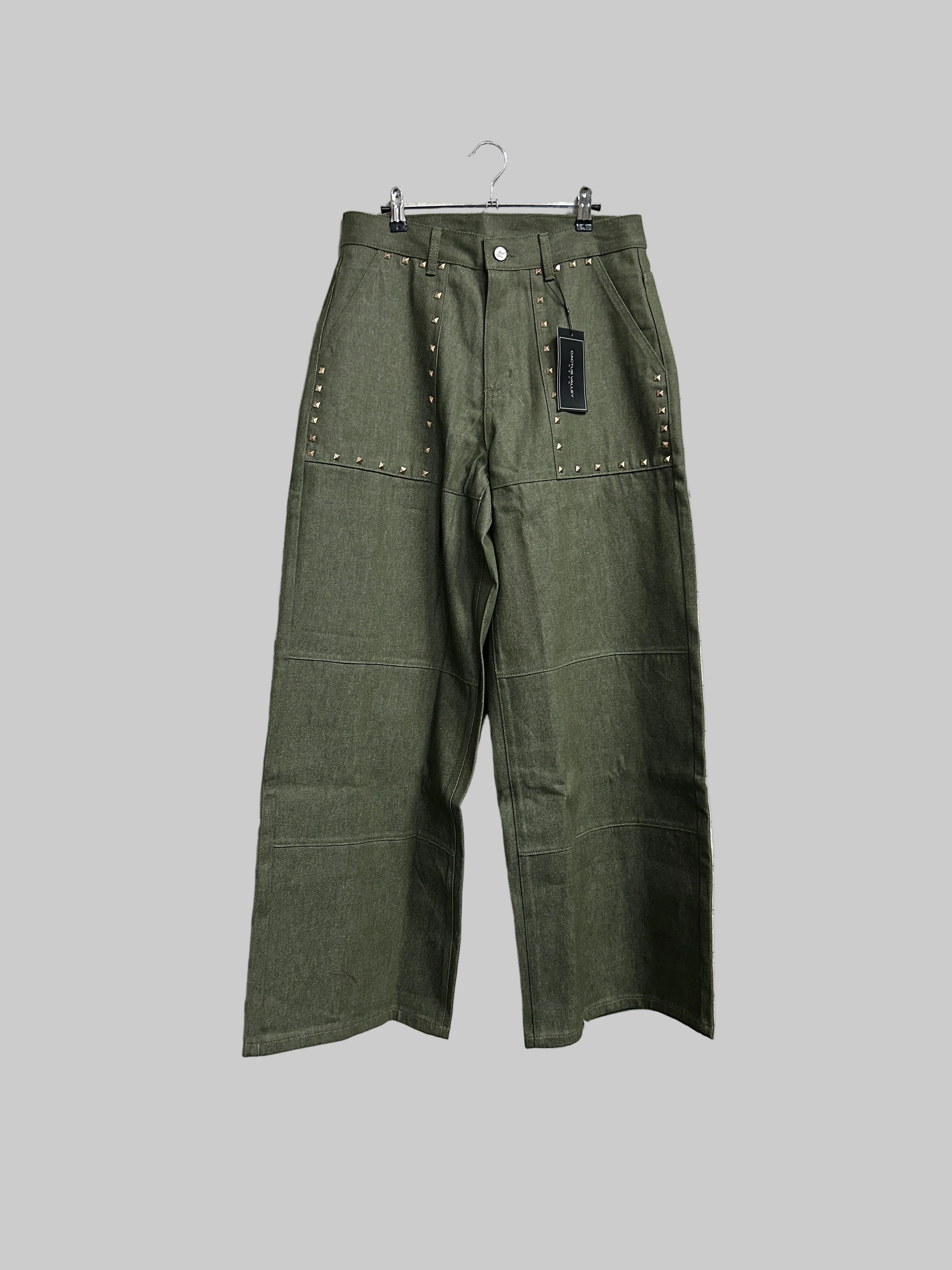 Azva Studded Military Pants M