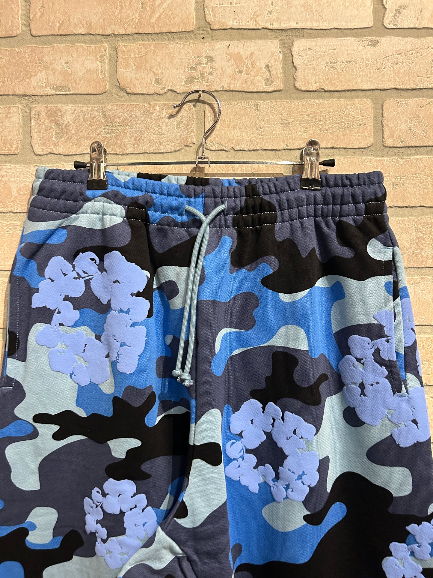Denim Tears Blue Camo Sweatpants M