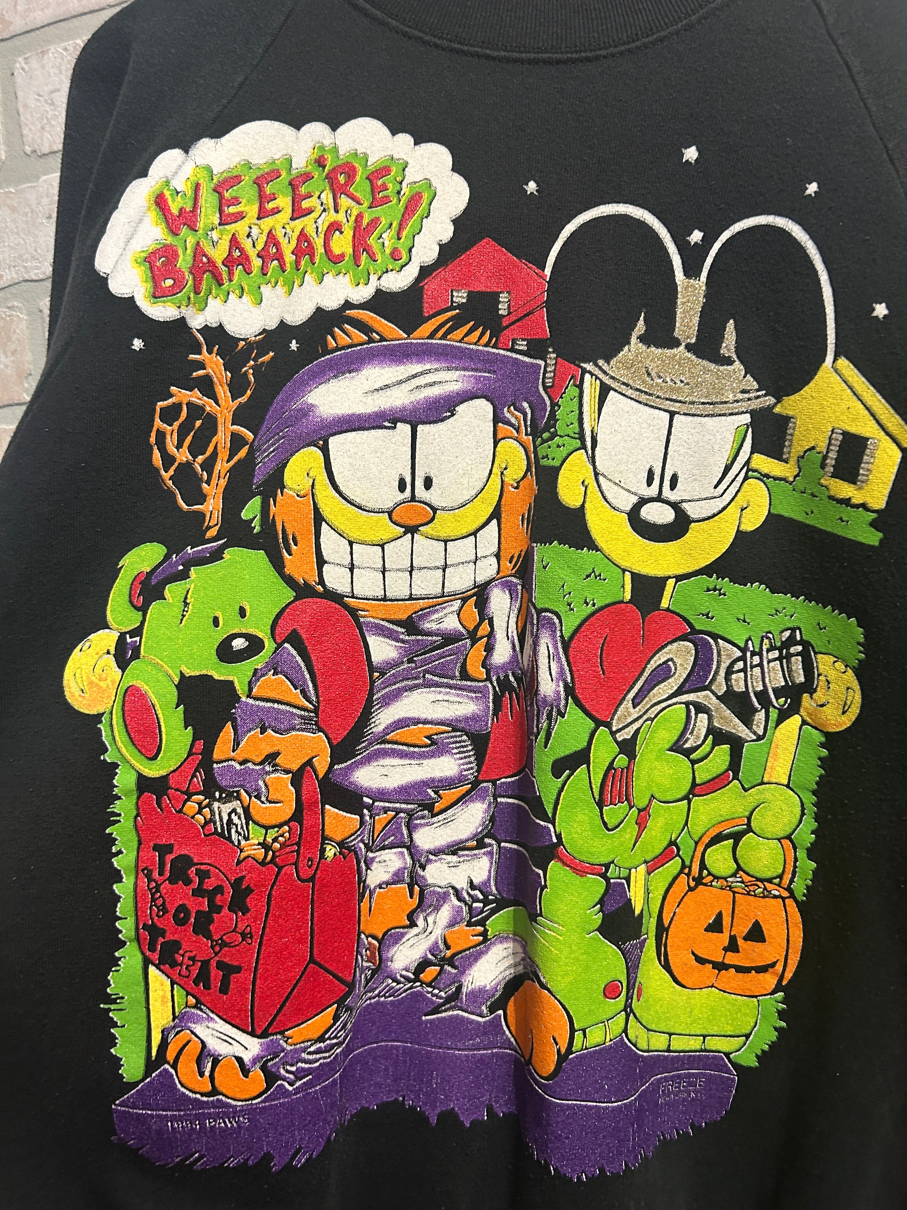 Vintage Garfield Crewneck L