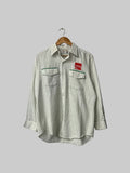 Vintage 70’s Coca Cola Striped Button Up L