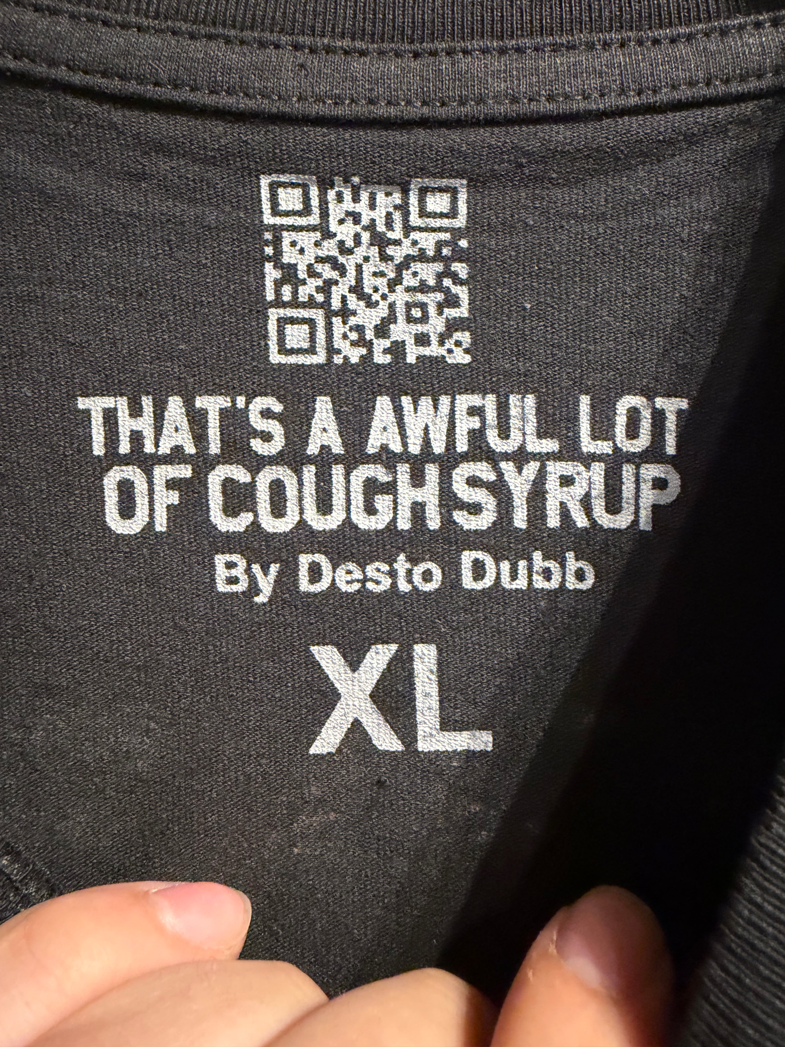 Awful Lot Of Cough Syrup Tee XL