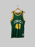 Vintage Champion Supersonics Kemp Jersey L
