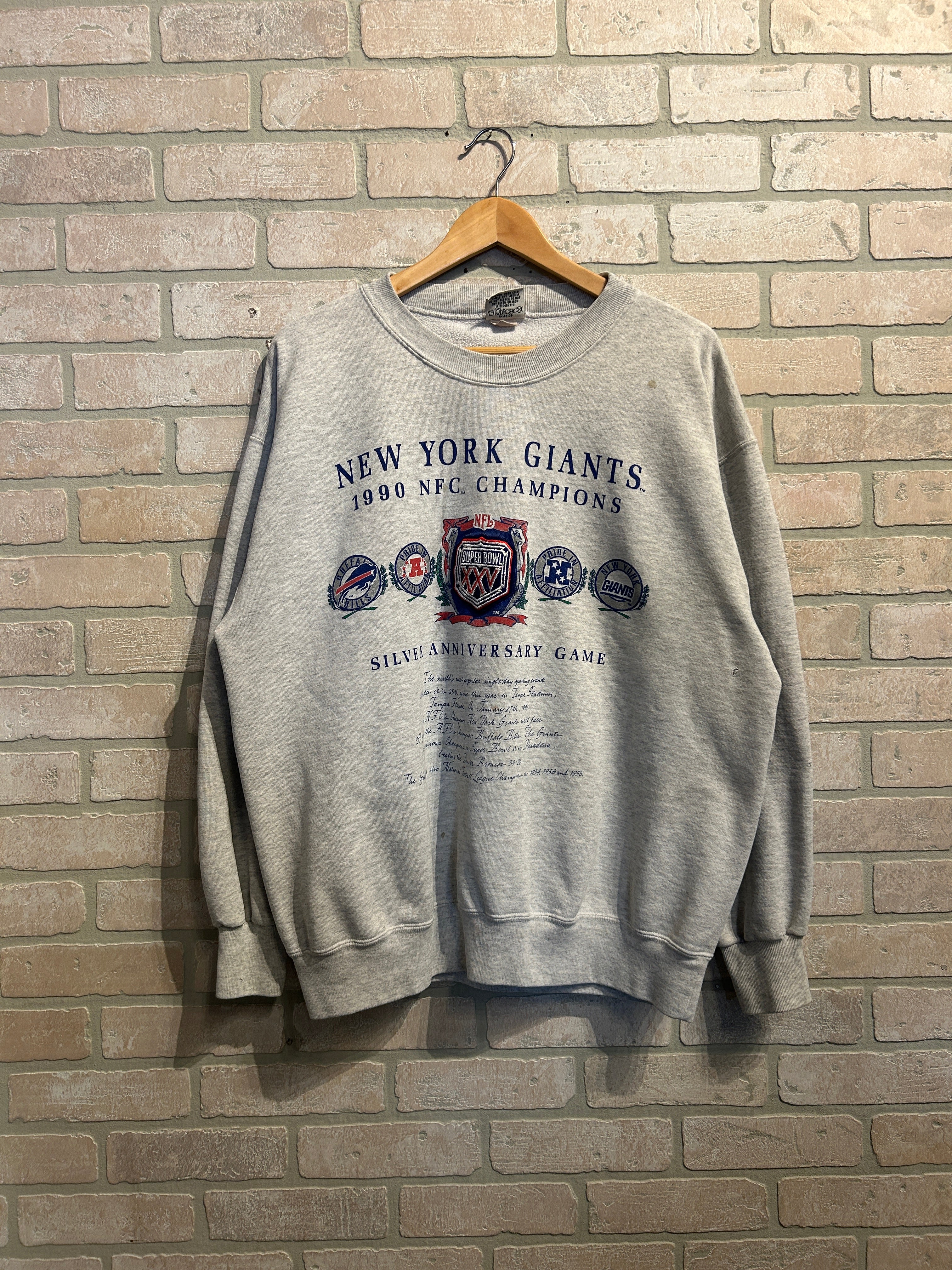 Vintage NY Giants Crewneck XL