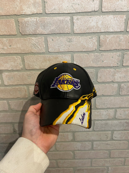 Vintage LA Lakers Flame Hat