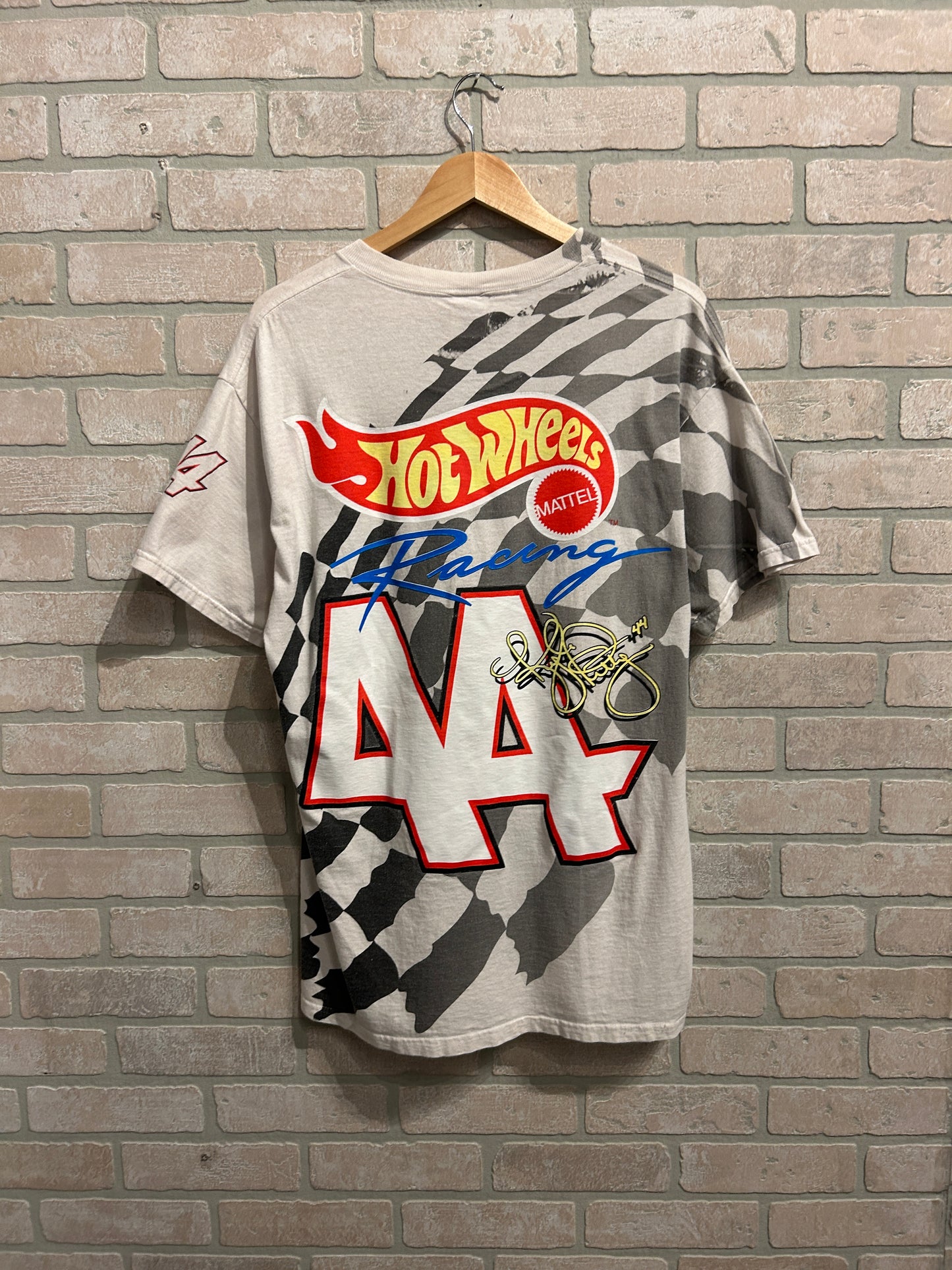 Vintage Hotwheels Racing AOP Tee L