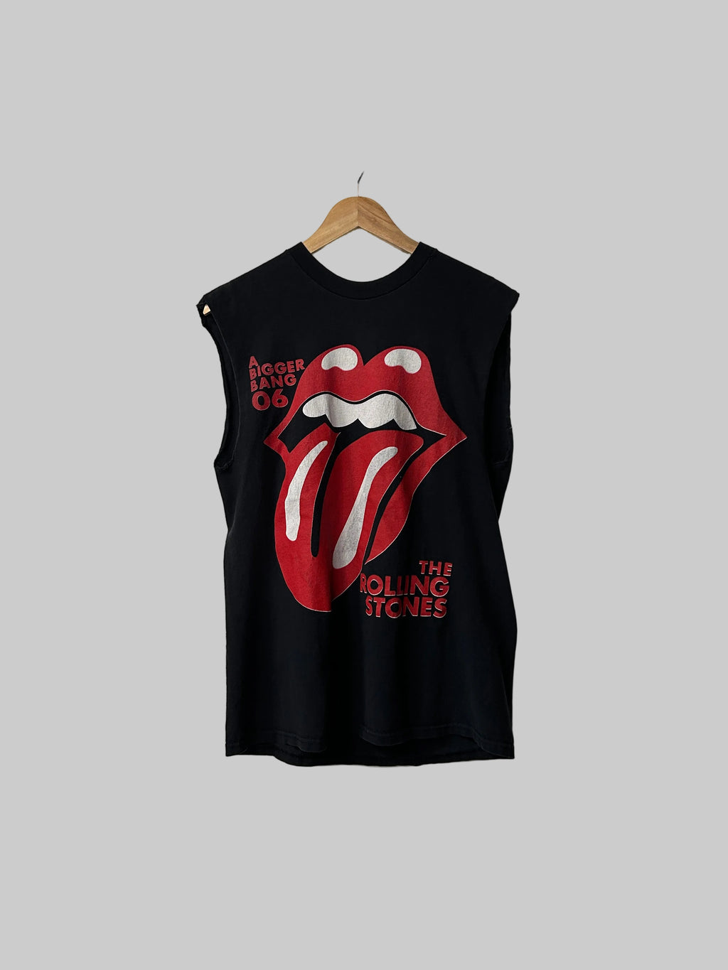 Vintage Rolling Stones Cut Off Tee M