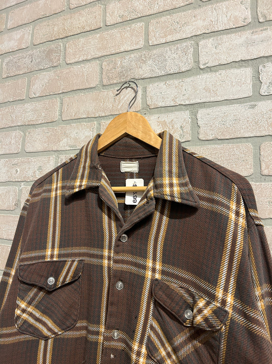Vintage 90’s Brown Flannel L