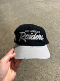 Vintage Raiders Script Hat
