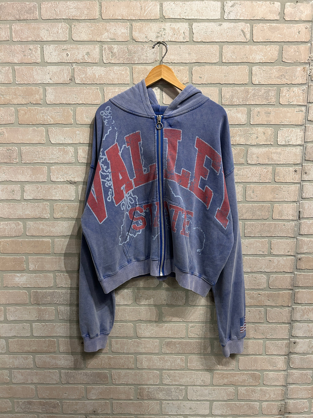 Vale Zip Up Hoodie XXL