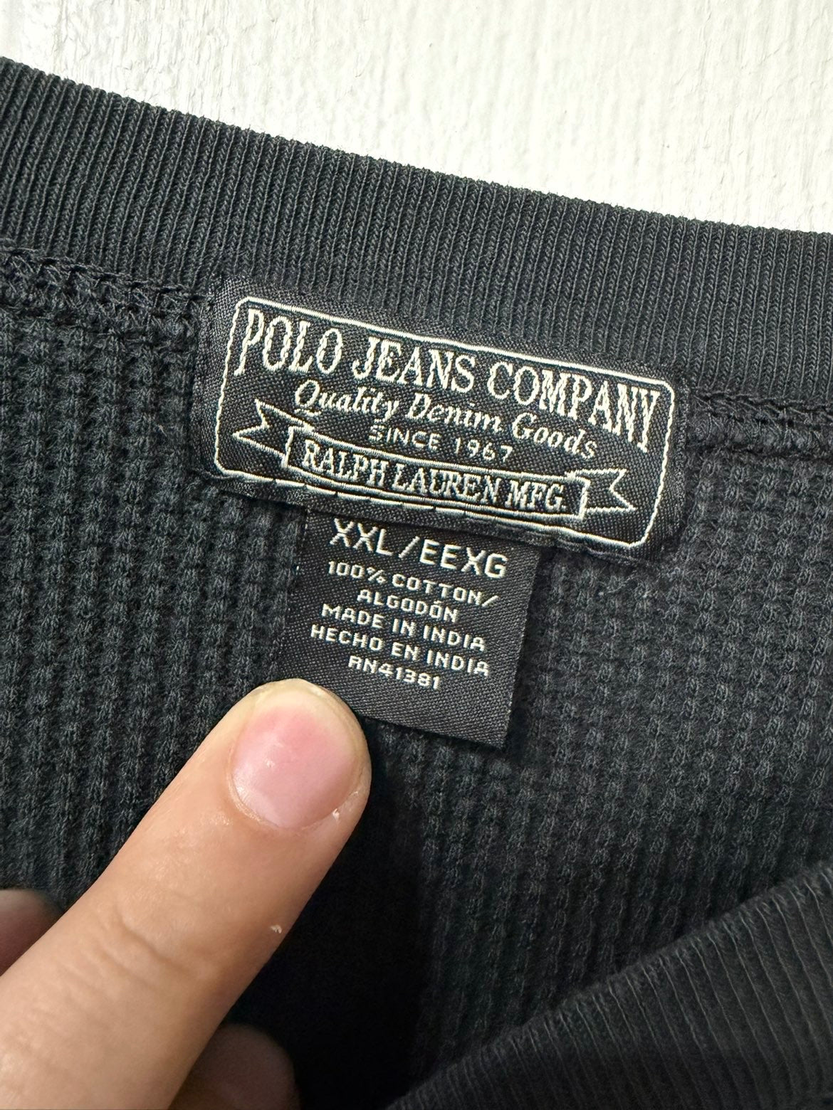 Vintage Ralph Lauren Thermal XXL