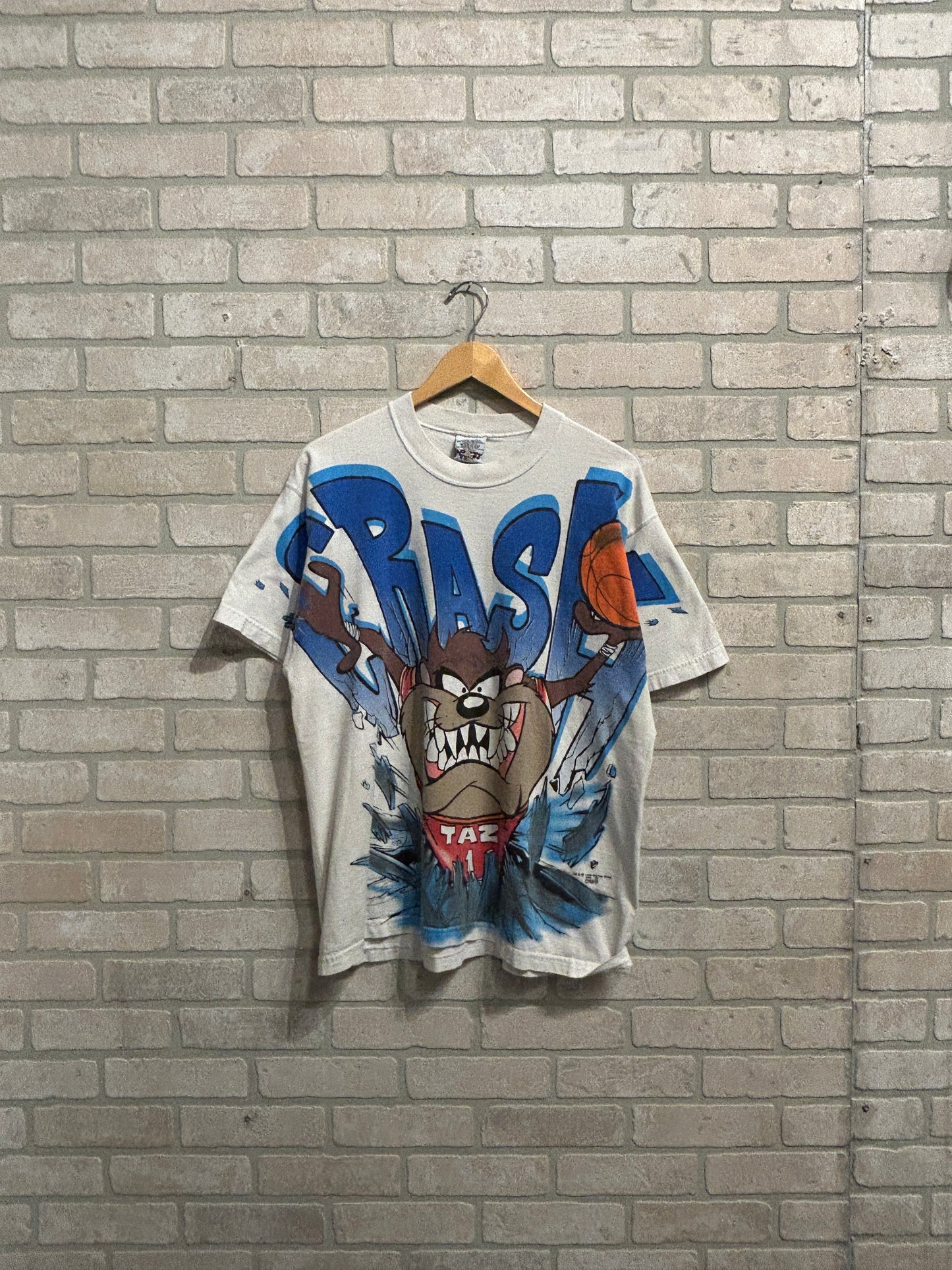 Vintage Taz AOP Tee L