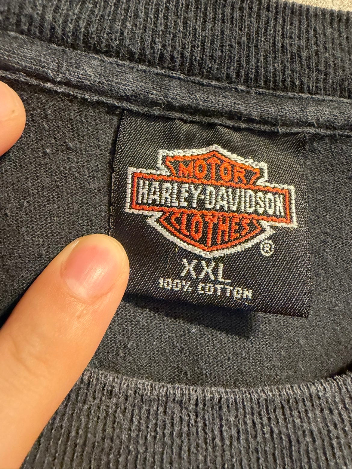 Vintage 90’s Harley Davidson Flame Longsleeve XXL