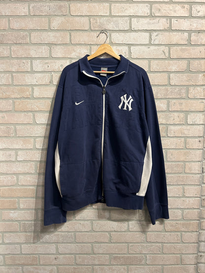 Vintage NY Yankees Zip Up XXL