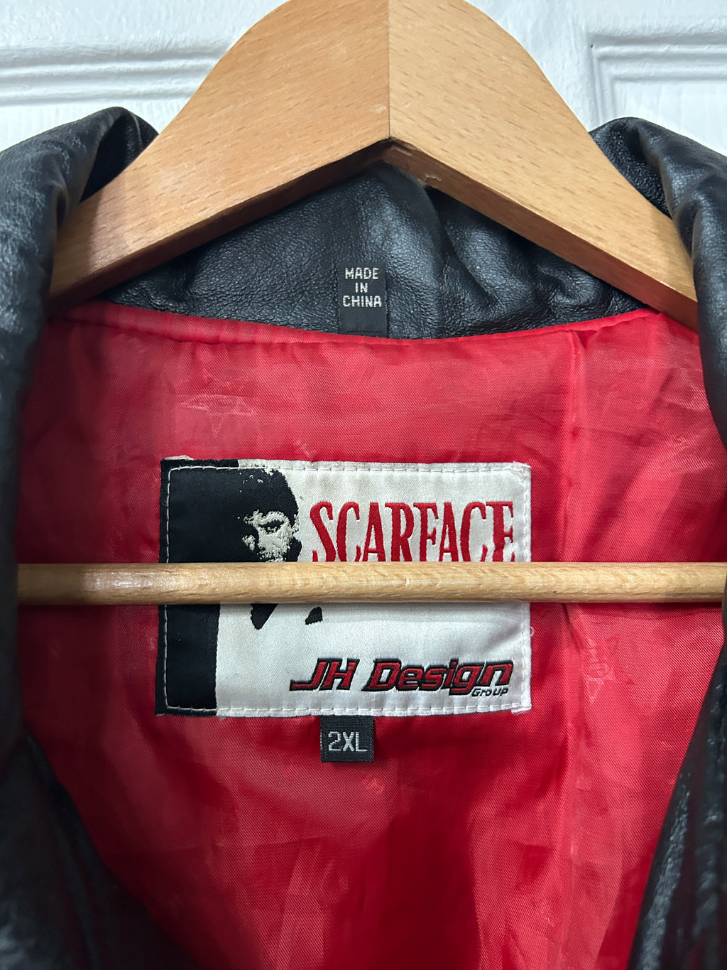 ScarFace Leather Jacket XXL
