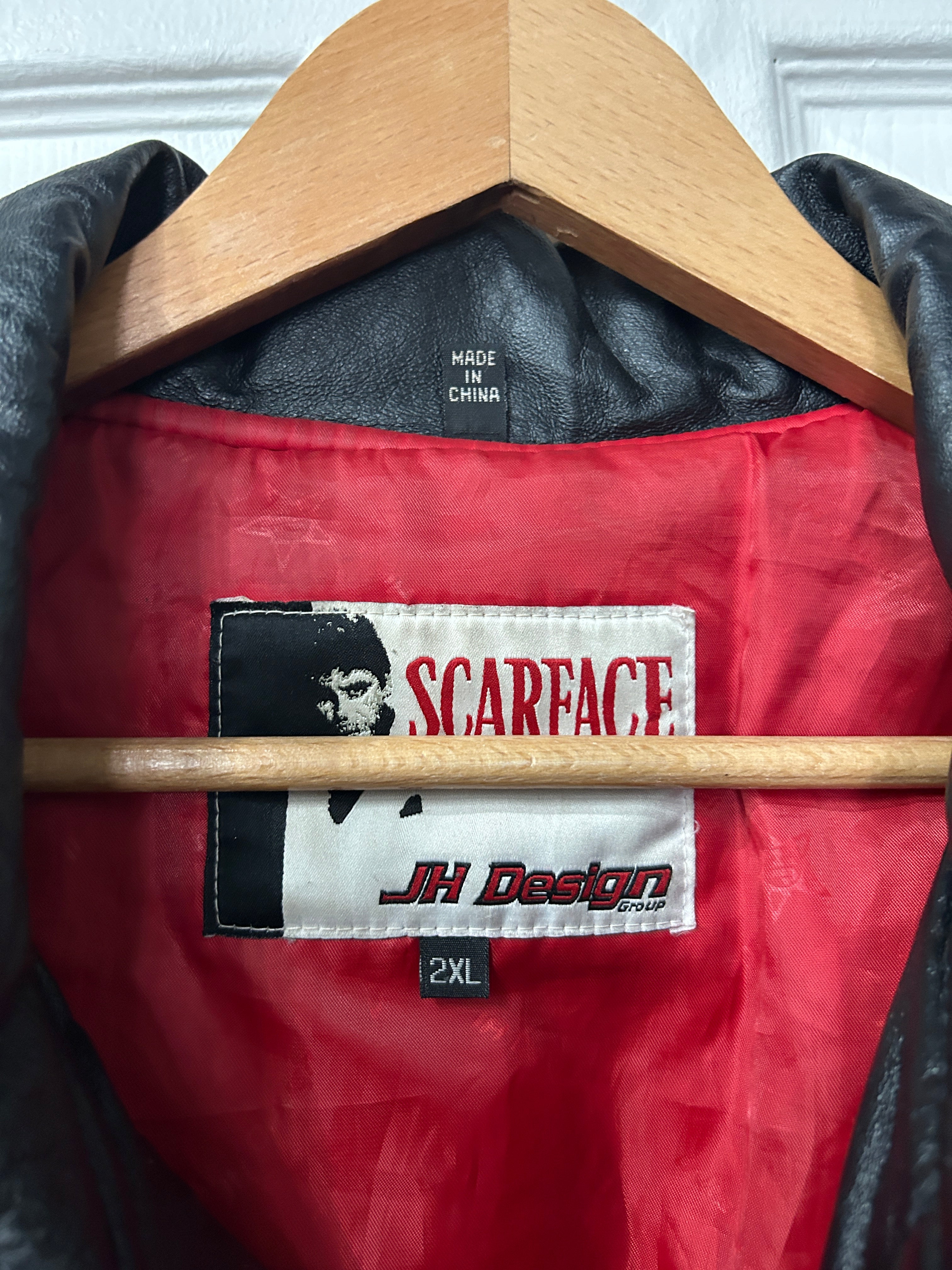 ScarFace Leather Jacket XXL