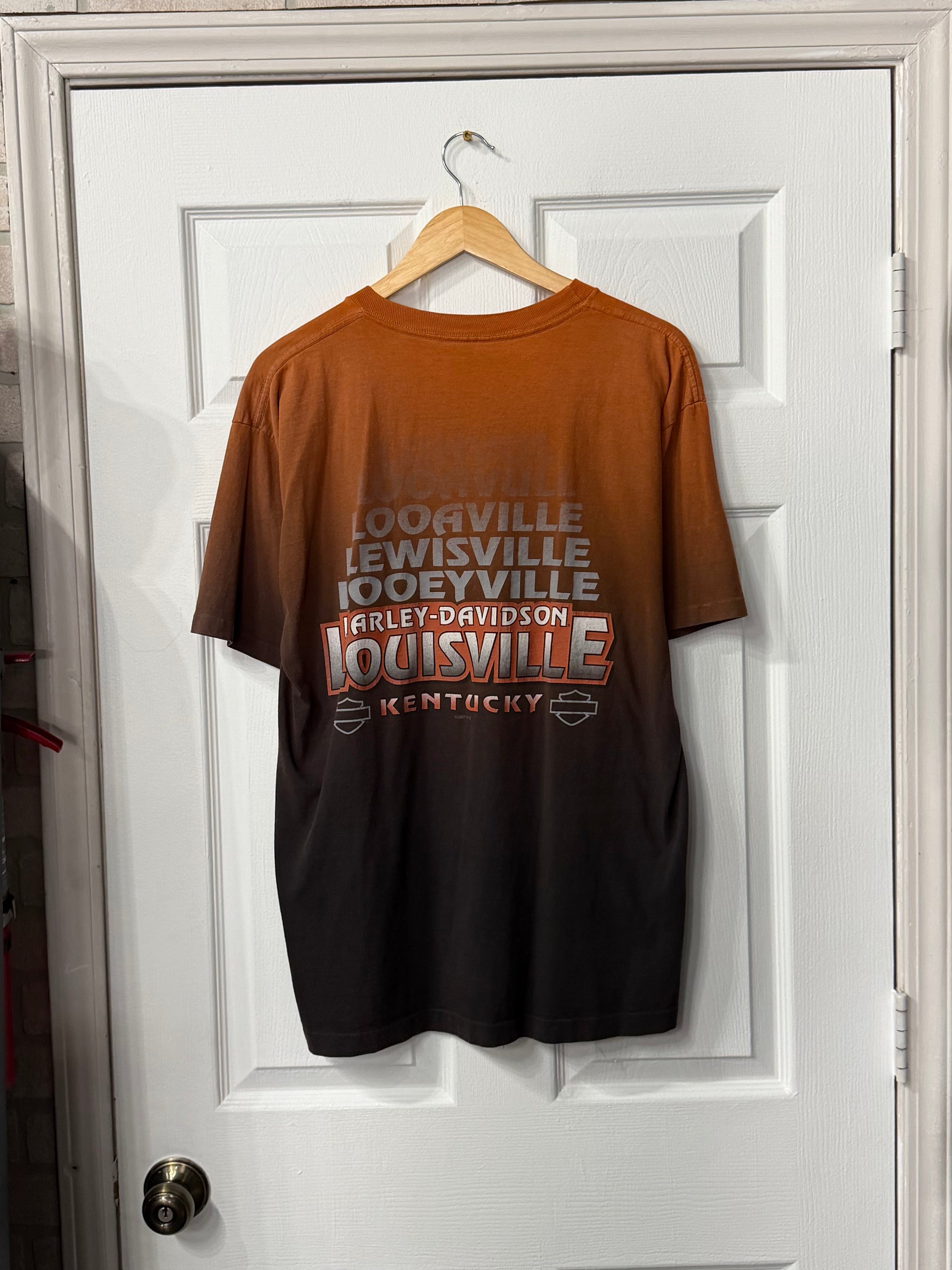 Vintage Harley Davidson Skull Tee XL