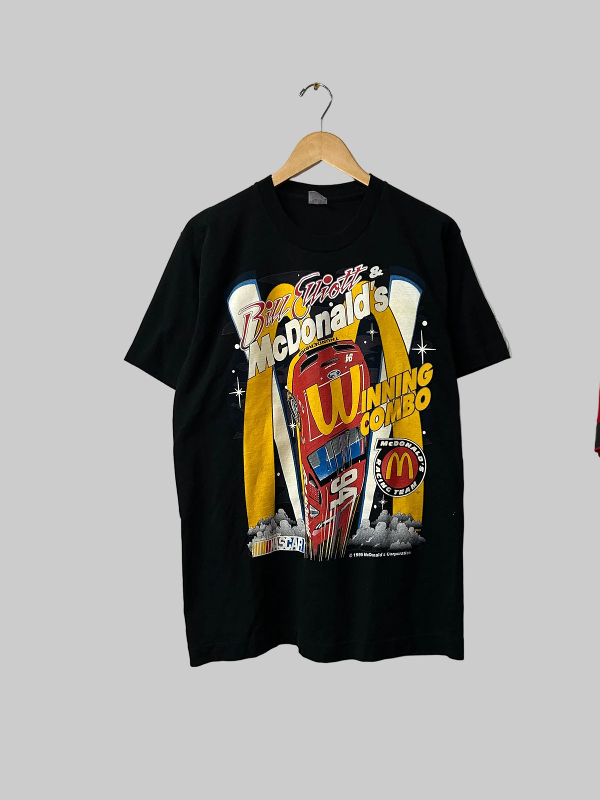 Vintage Nascar McDonalds Tee L