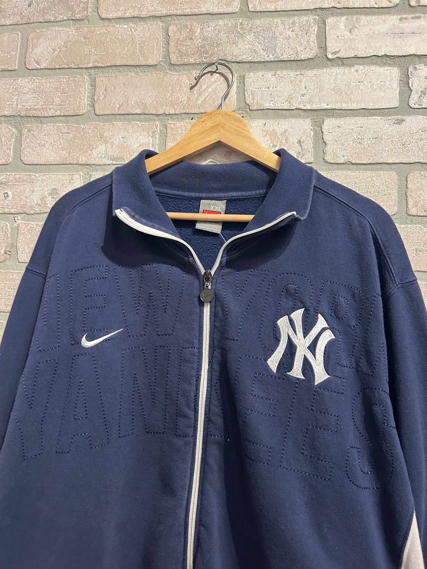 Vintage NY Yankees Zip Up XXL