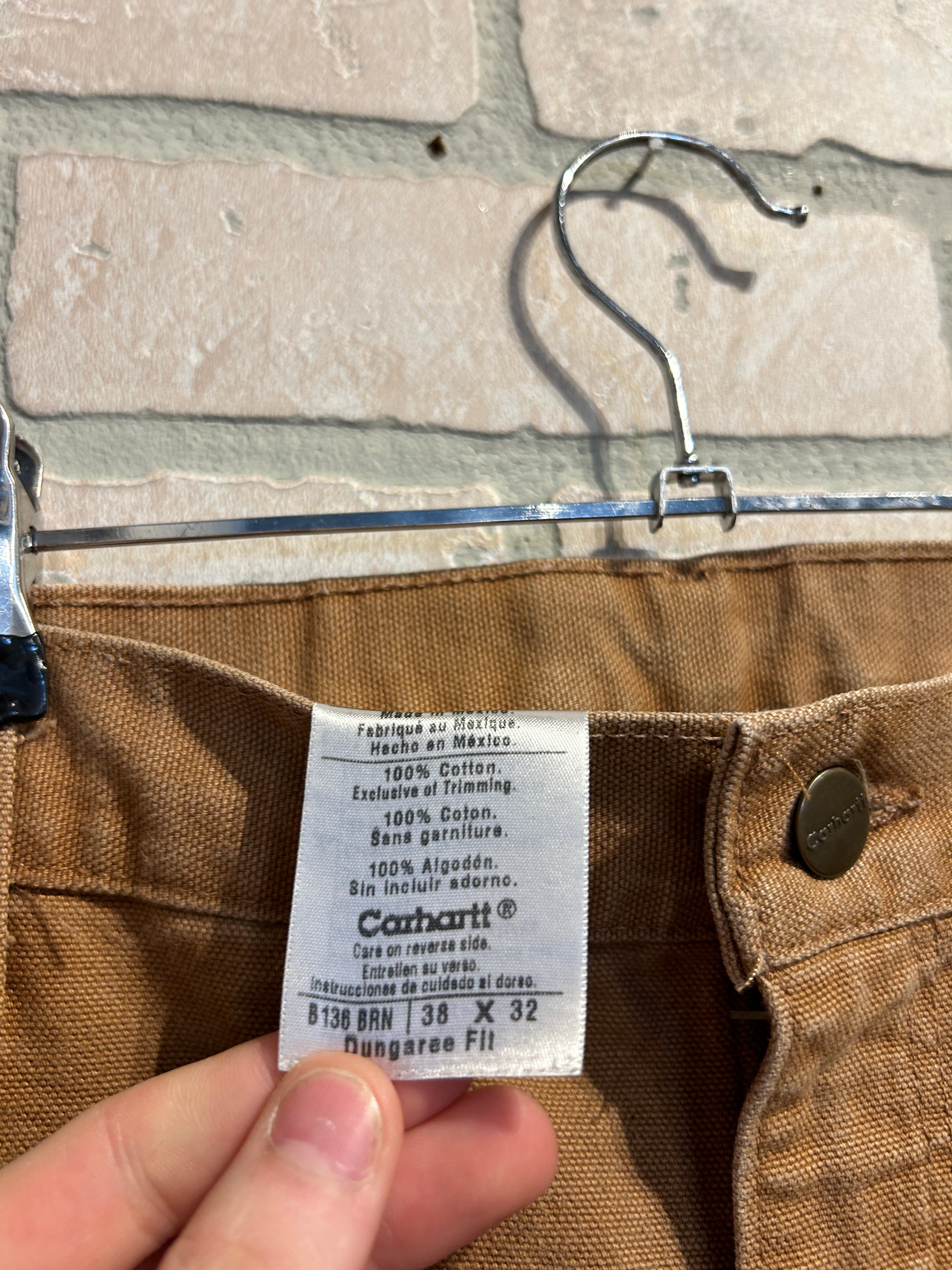 Vintage Carhartt Double Knees 38x32