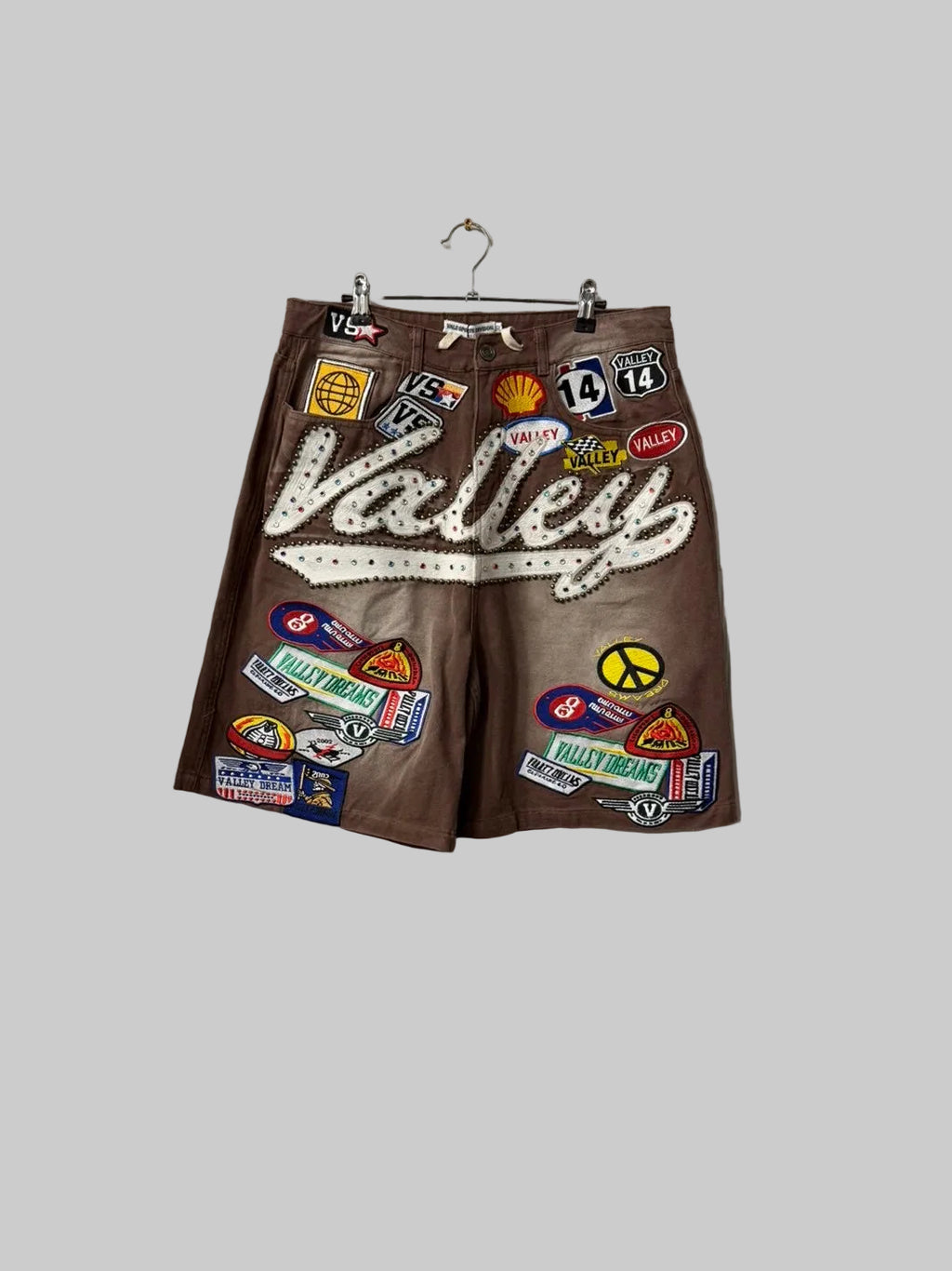Vale Patchwork Shorts 30