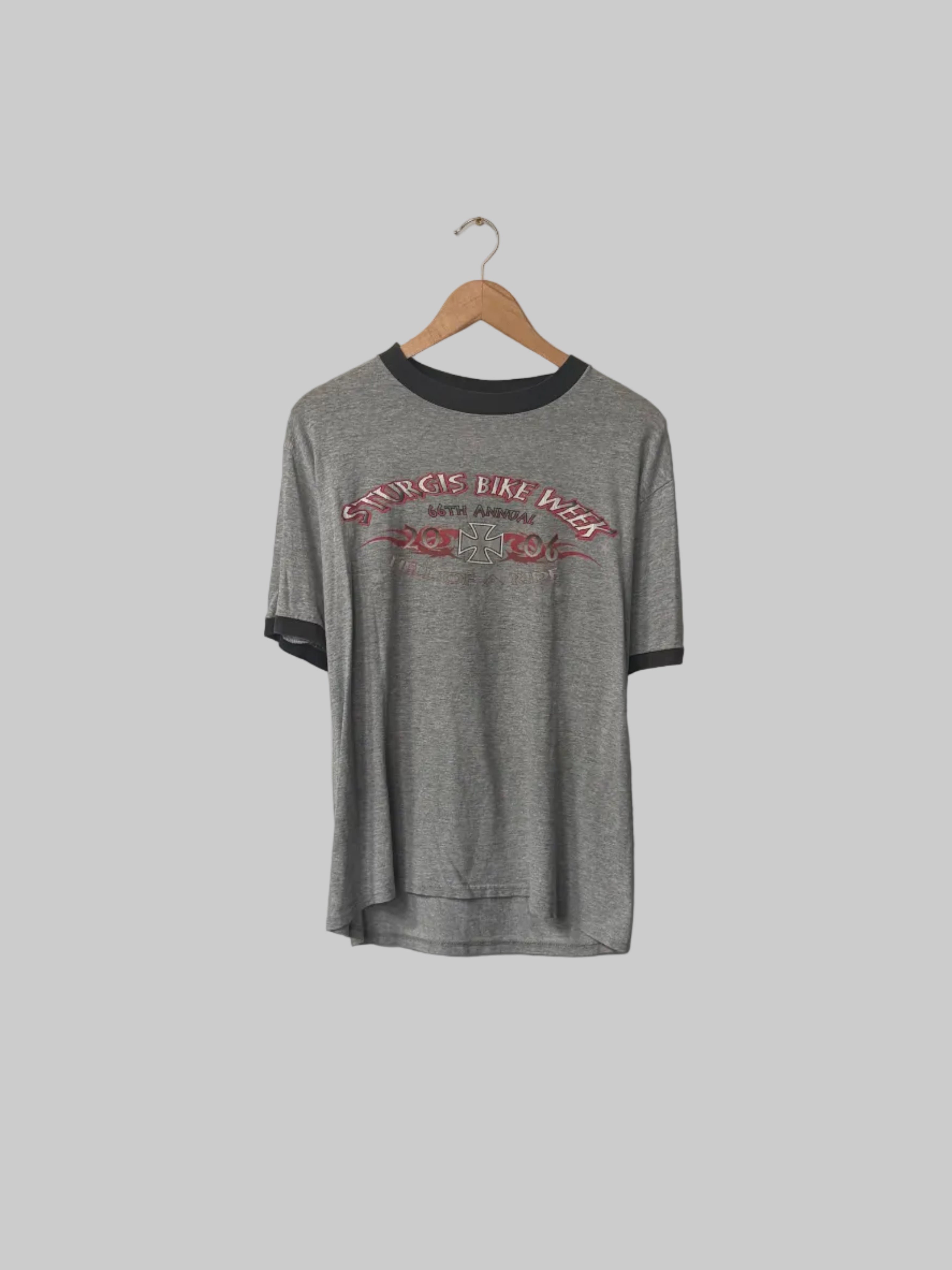 Vintage Sturgis Biker Tee L