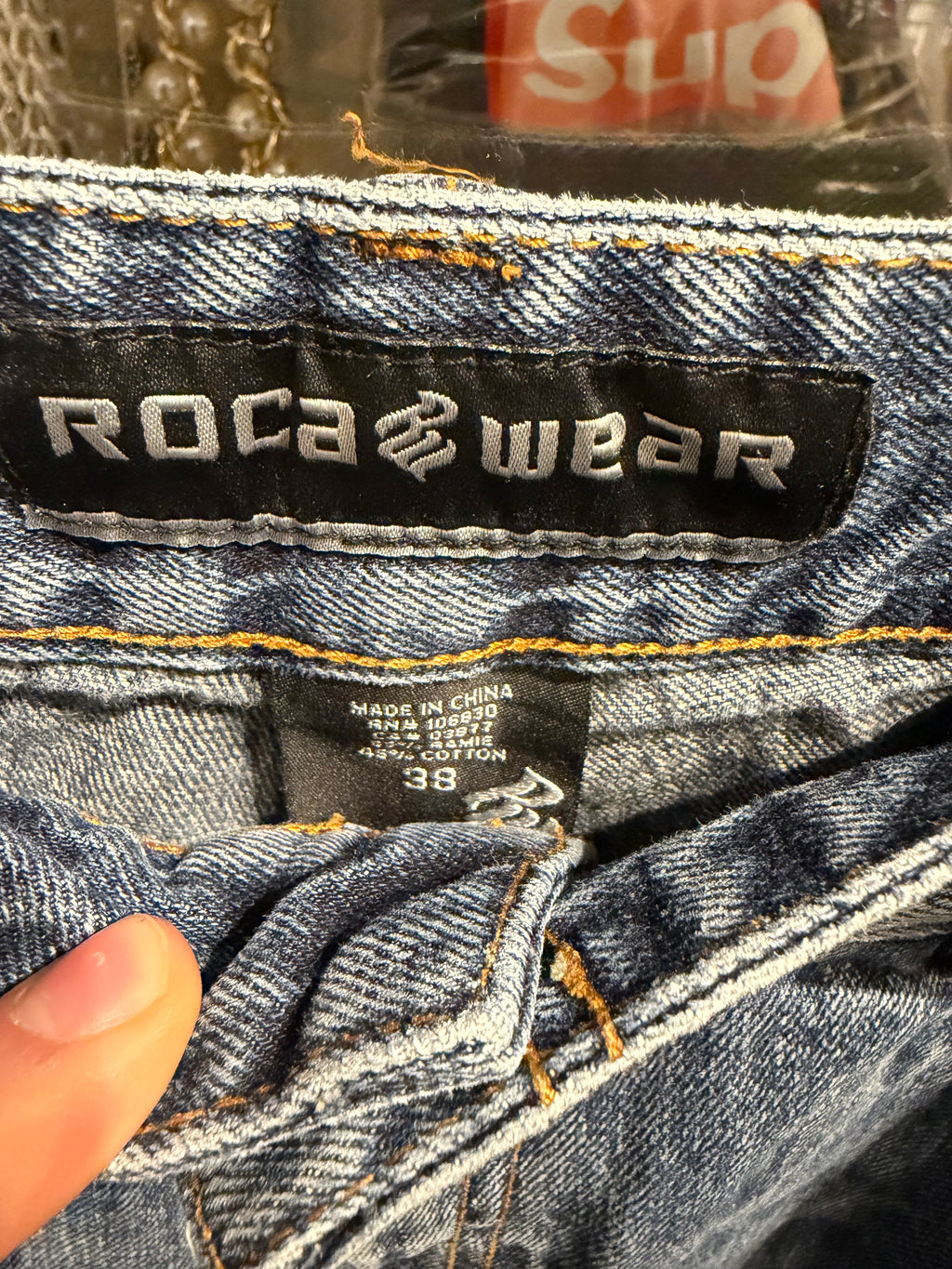 Vintage/y2k Roca wear Jean Shorts 38
