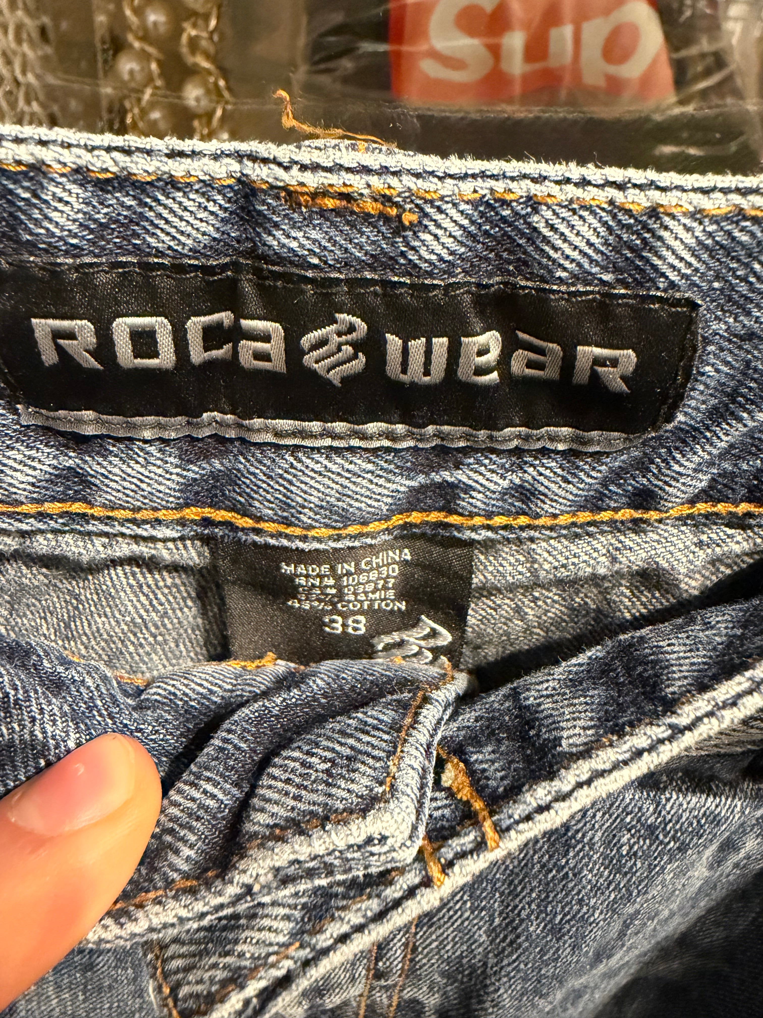 Vintage/y2k Roca wear Jean Shorts 38