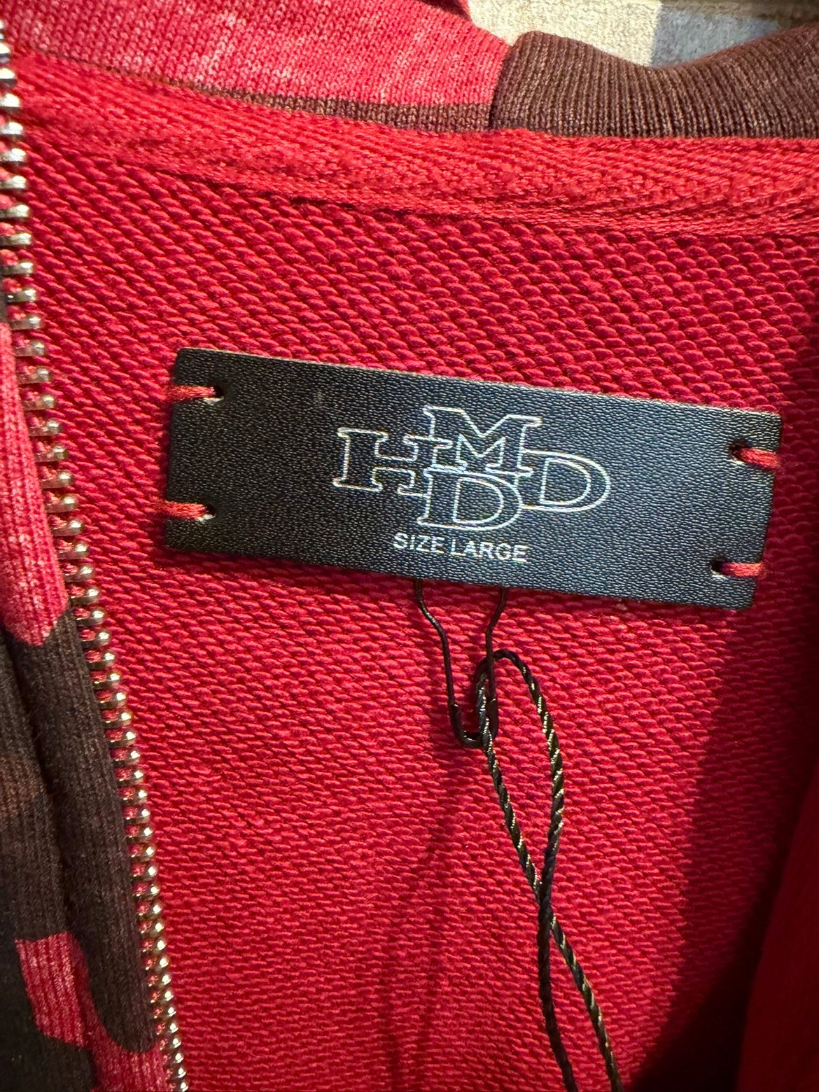HMDD Crystal Zip Hoodie L