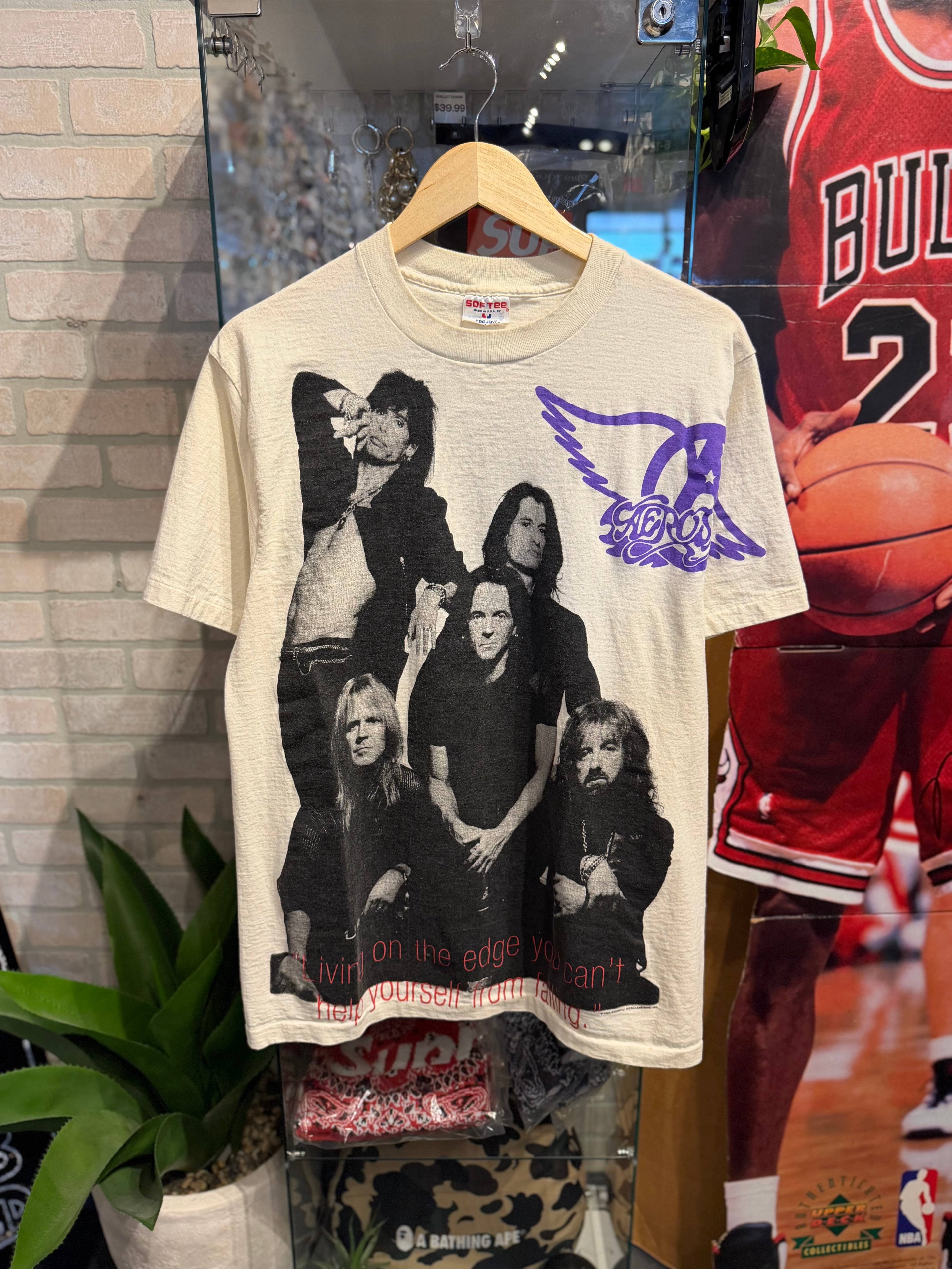 Vintage Aerosmith Band Tee L
