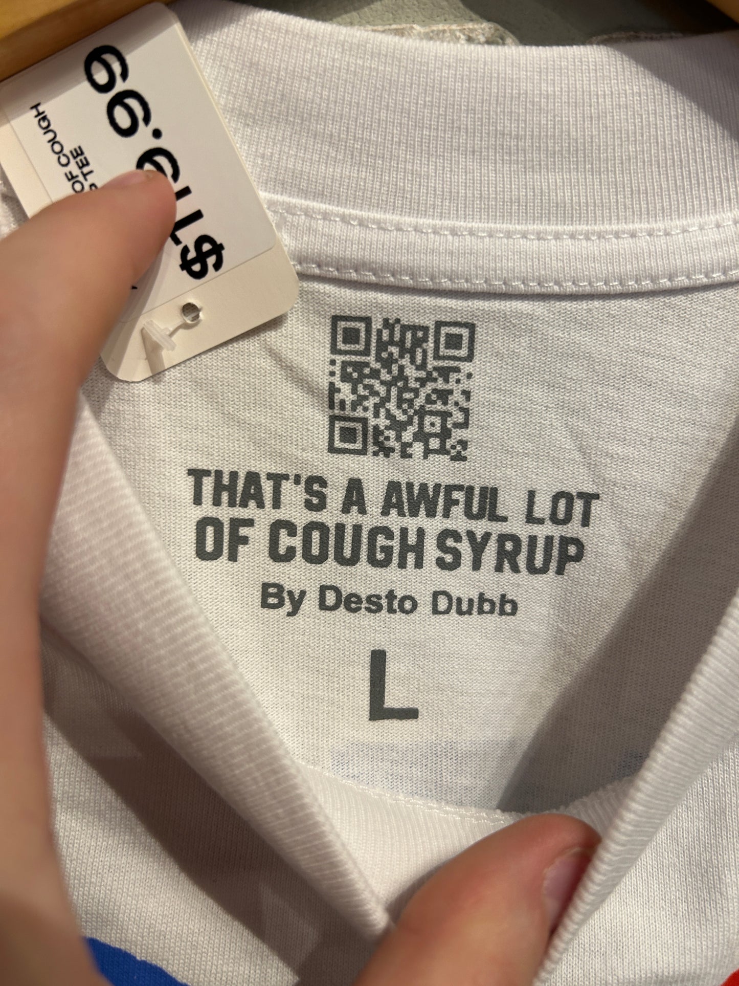 Awful Lot Of Cough Syrup Tee