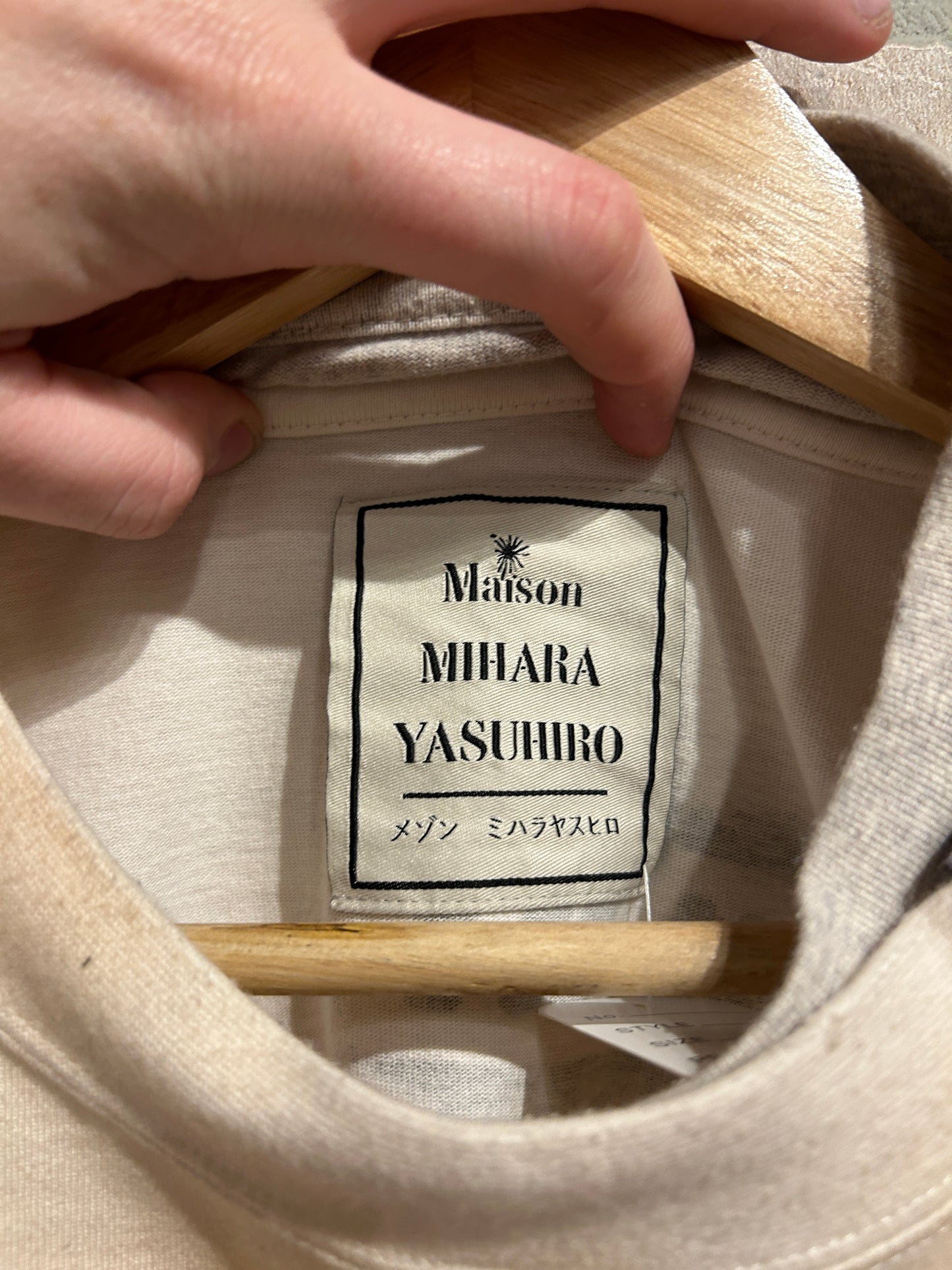 Maison Mihara Tee XL