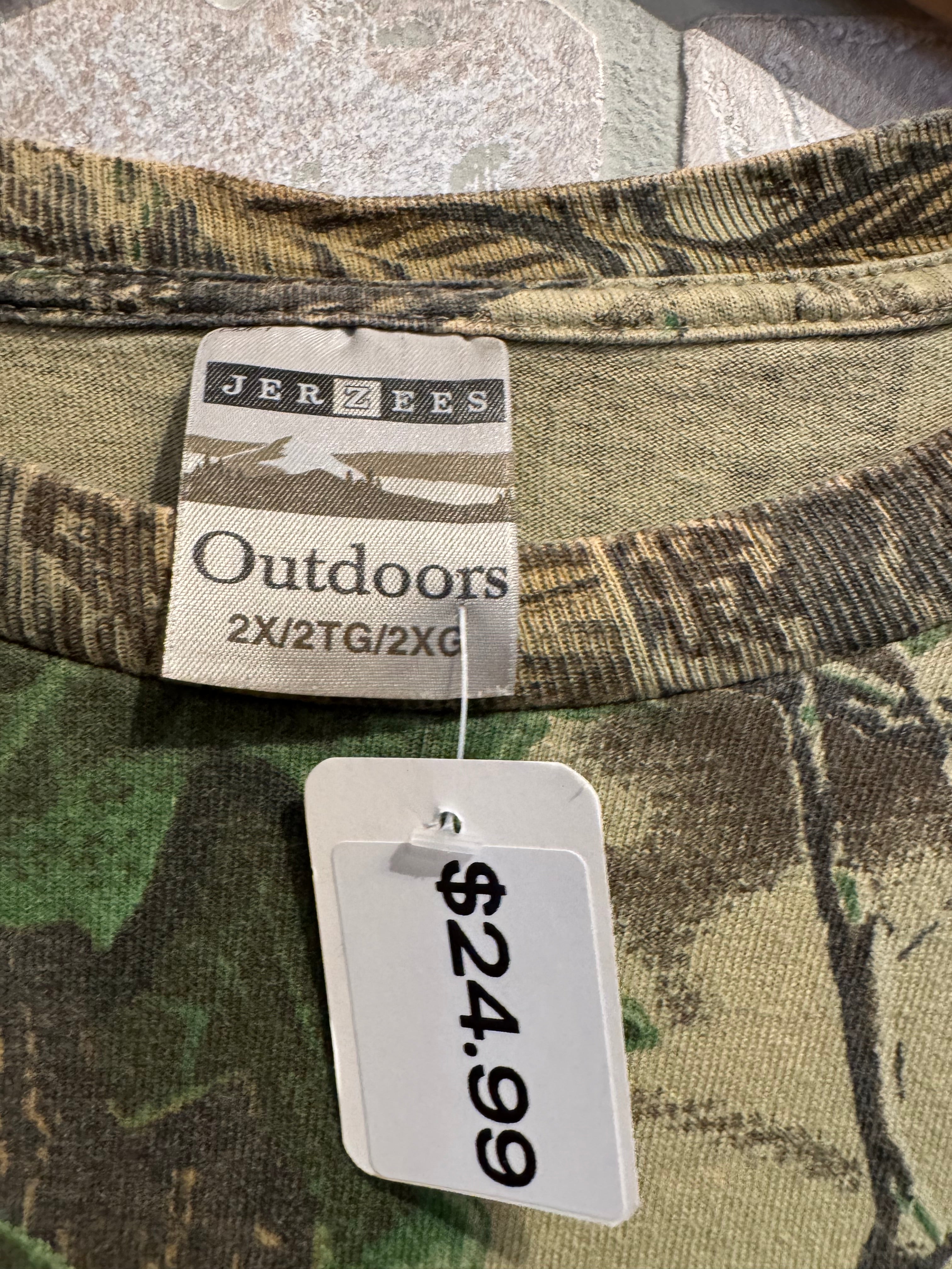 Vintage Camo Tee XXL