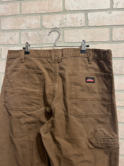Brown Dickies Cargo Pants 38x32