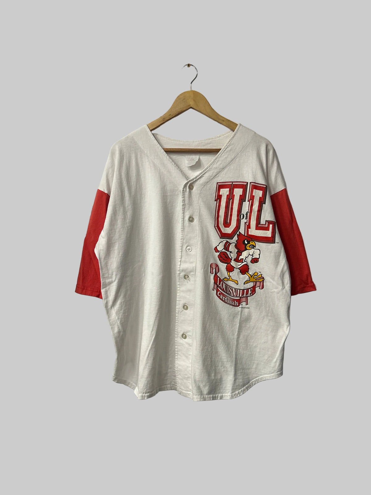 Vintage Louisville Cardinals Baseball Shirt XL