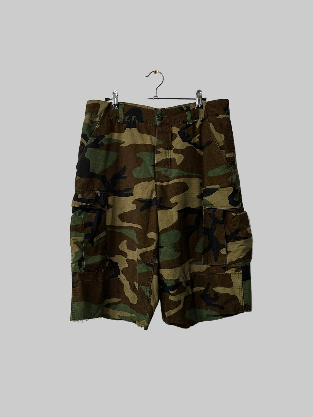 Camo Military Shorts 34