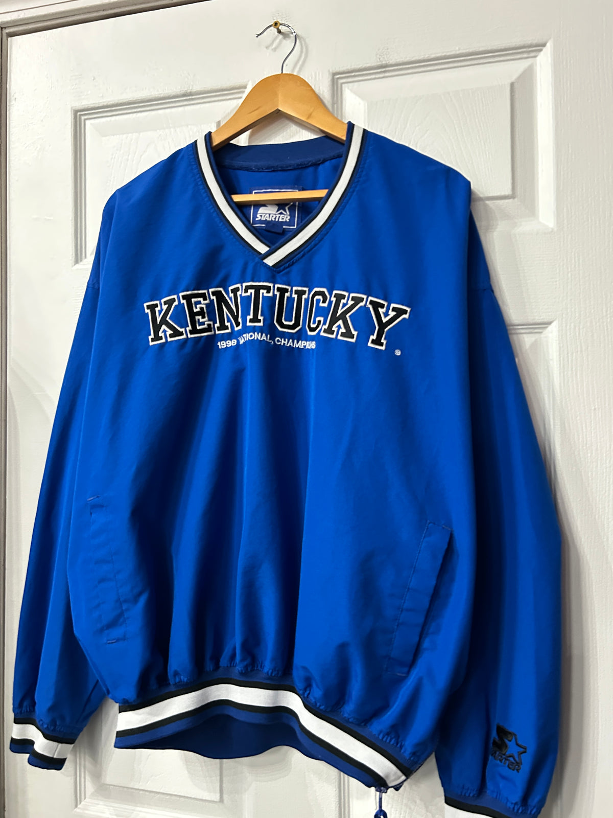 Vintage Kentucky Wildcats Windbreaker L