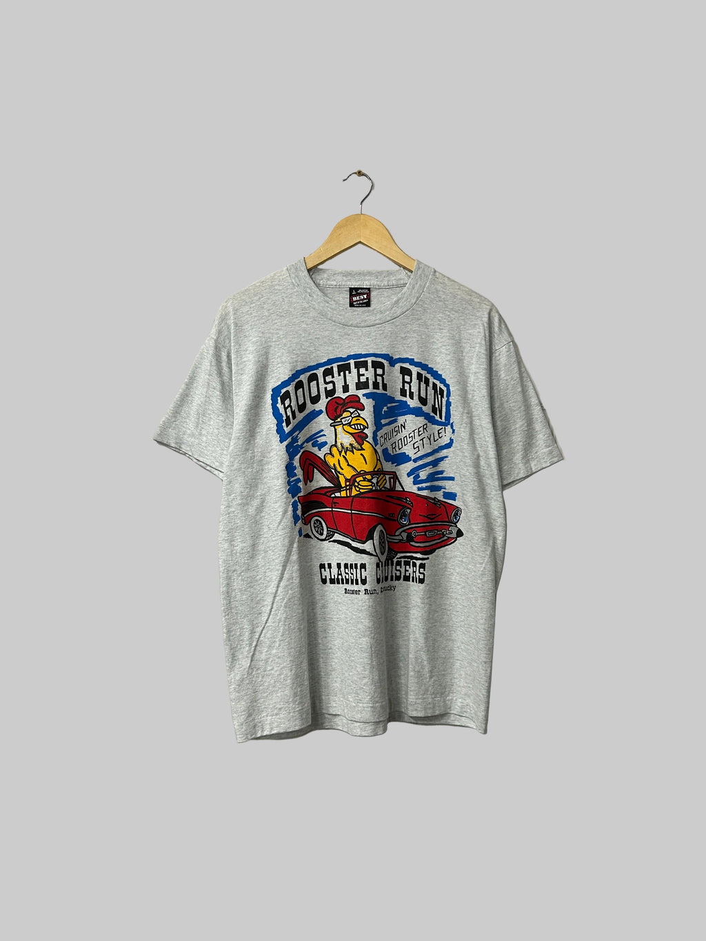 Vintage Rooster Run Tee L