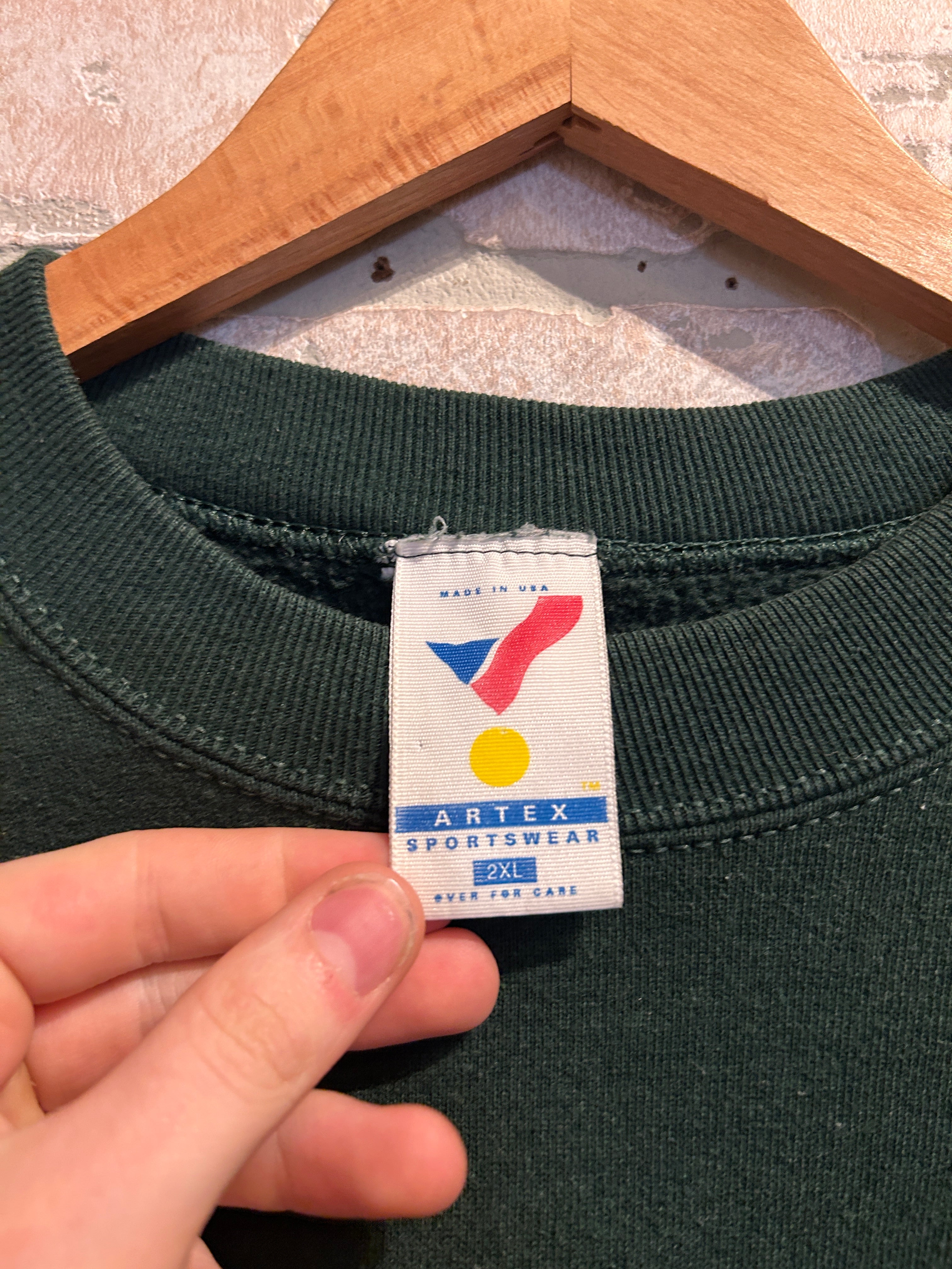 Vintage Green Bay Packers Crewneck XXL