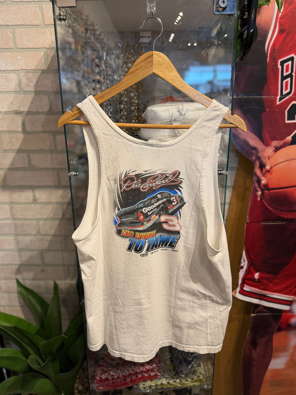Vintage Dale Earnhardt Nascar Tank Top M