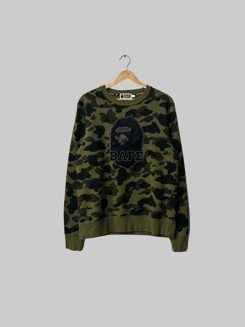 Bape Camo Crewneck M
