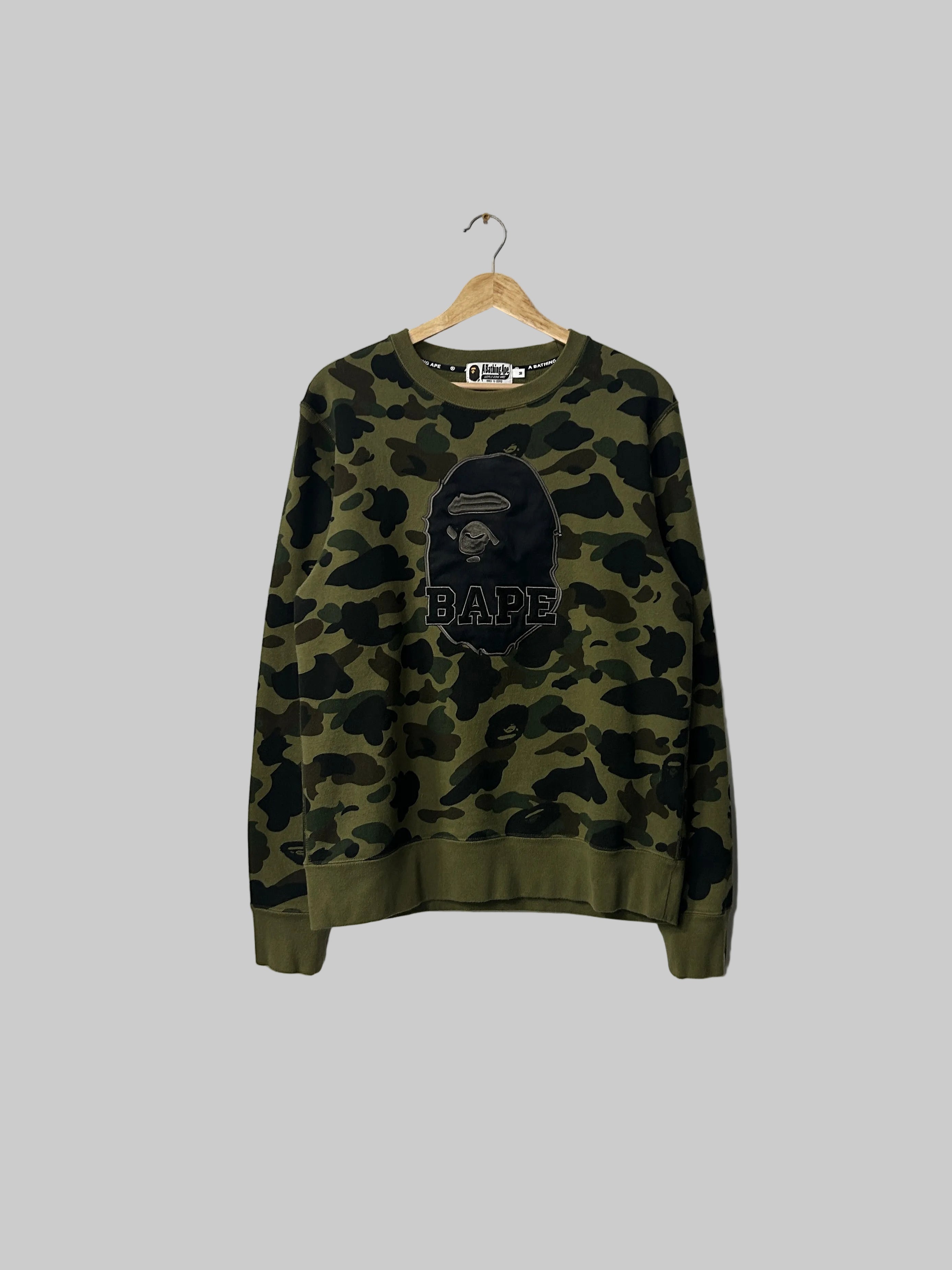 Bape Camo Crewneck M