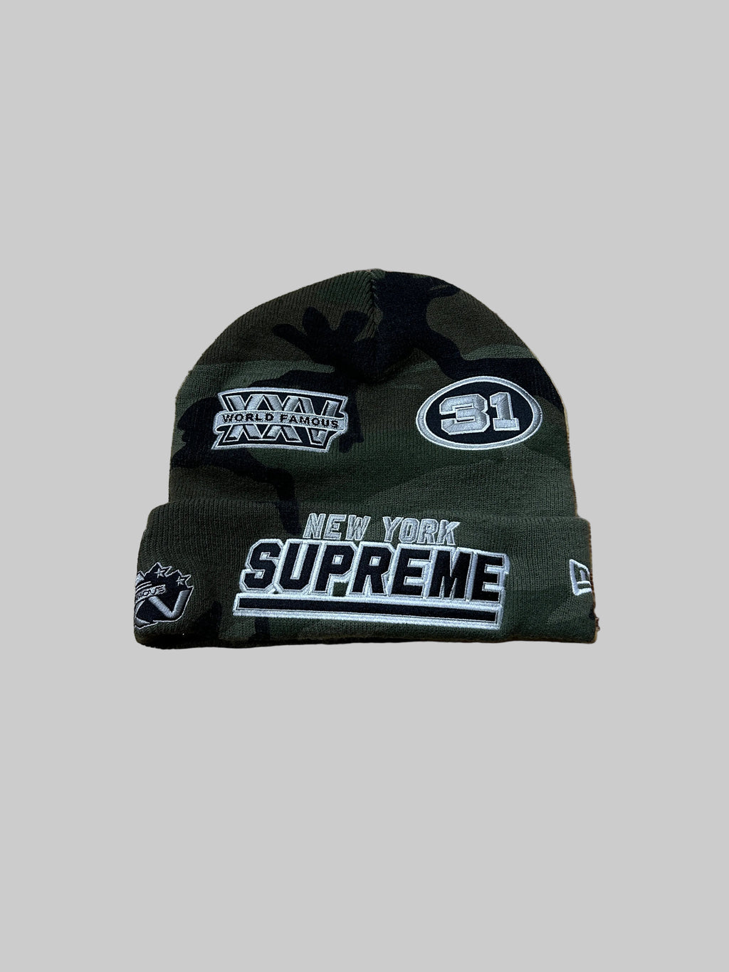Supreme Camo Beanie