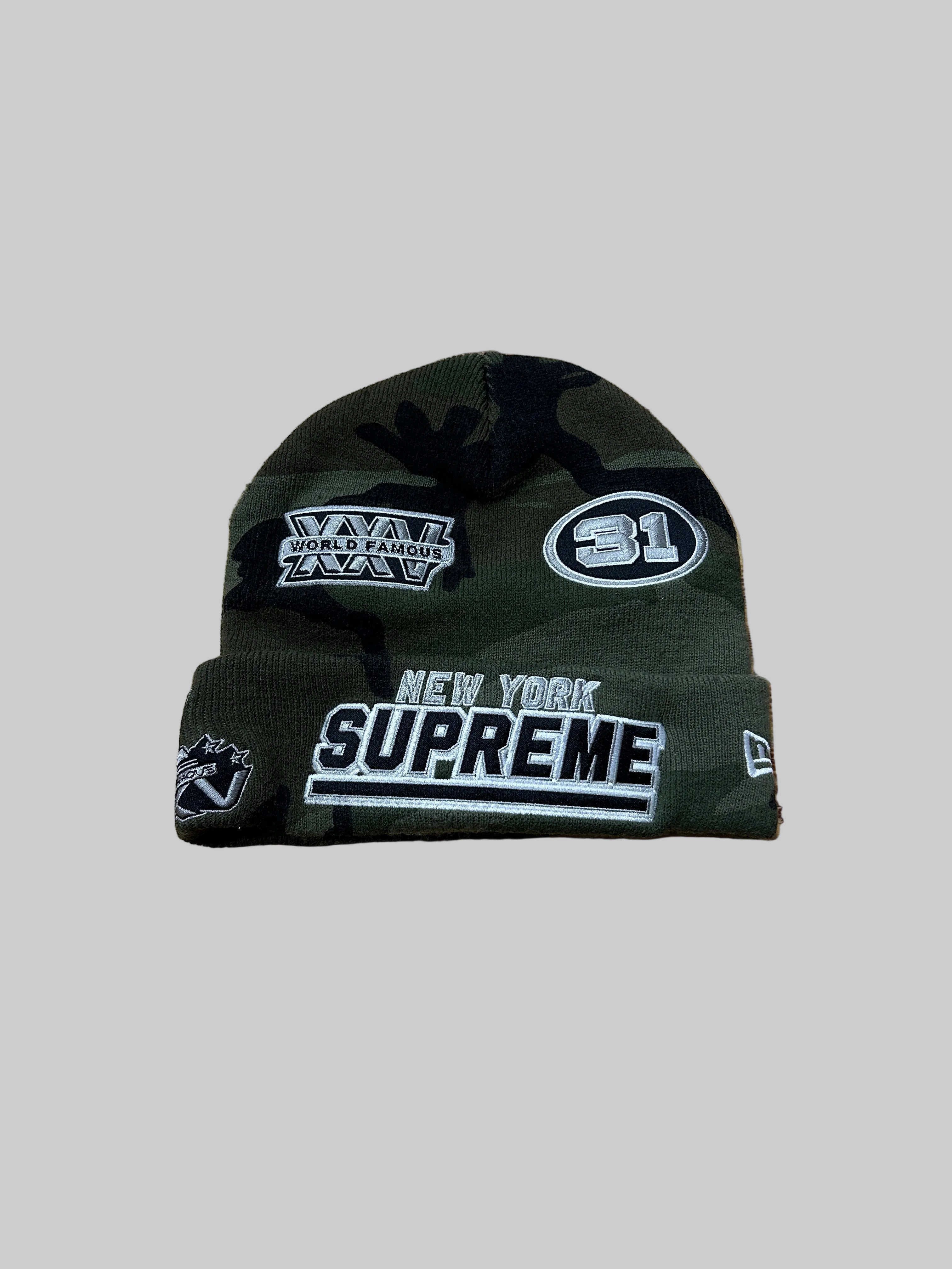 Supreme Camo Beanie