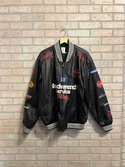 Vintage Nascar Leather Jacket XL