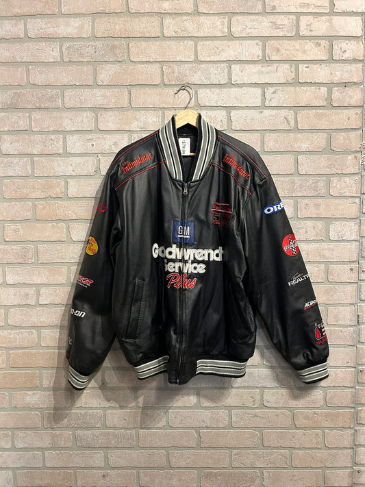 Vintage Nascar Leather Jacket XL